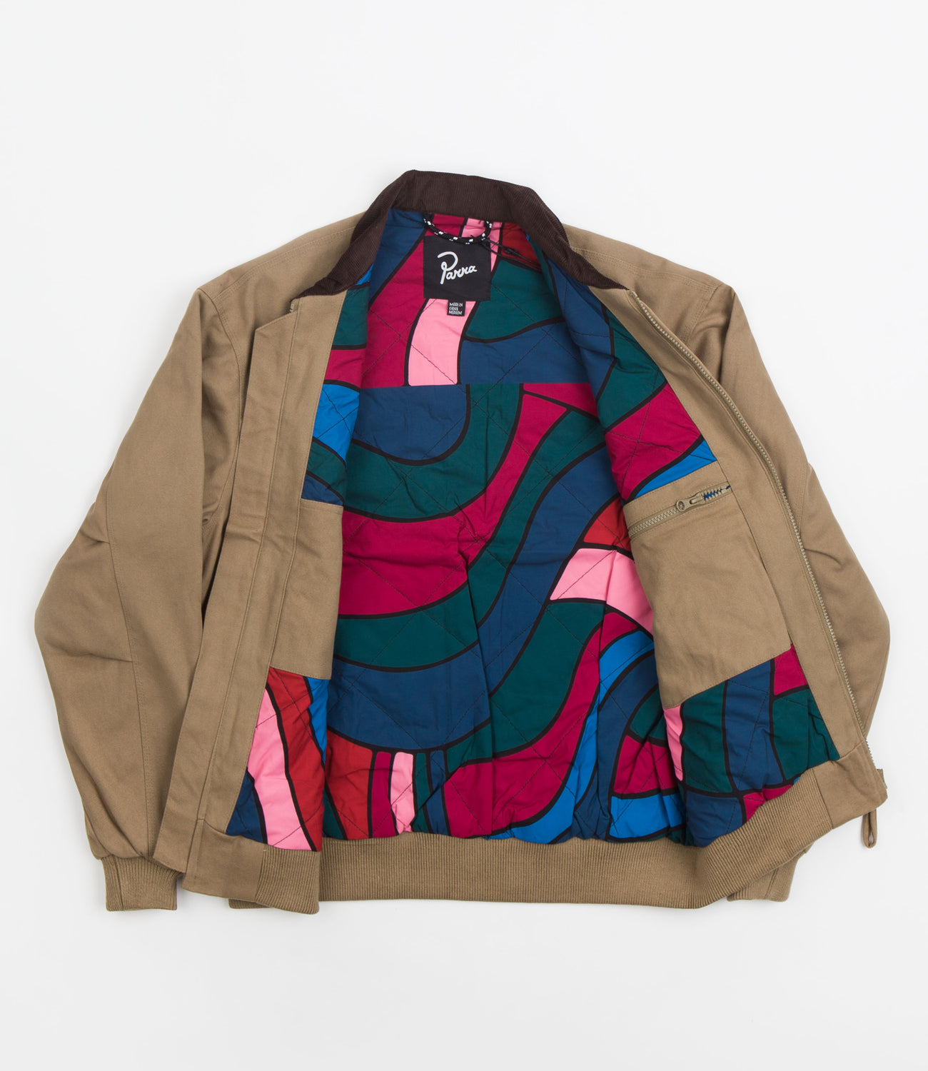 【新品、本物、当店在庫だから安心】 Parra by Worked Flatspot | Sand - Jacket P アウトドア寝具