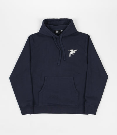 by Parra Wrapped Blanket Hoodie - Navy Blue