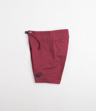 by Parra Anxious Dog Shorts - Wine