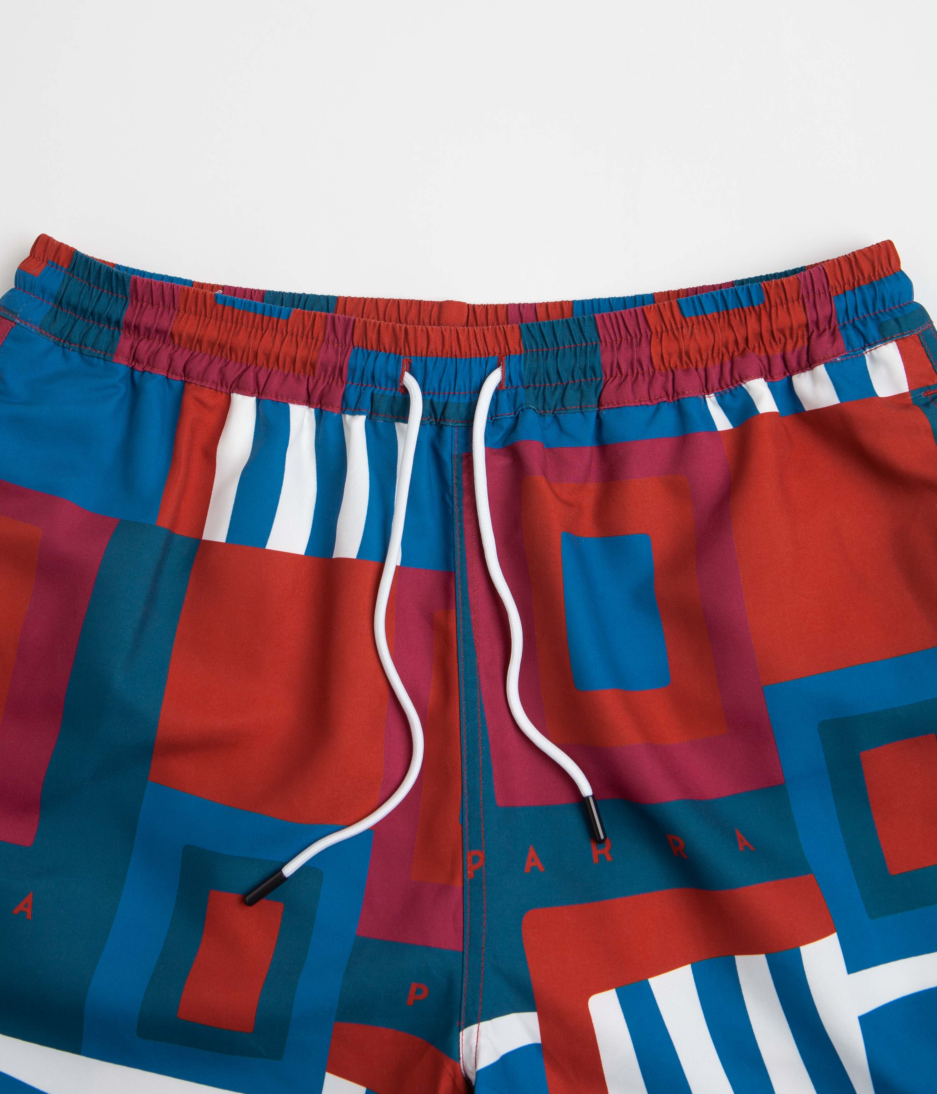by Parra Hot Springs Pattern Swim Shorts - Multi | flatspot