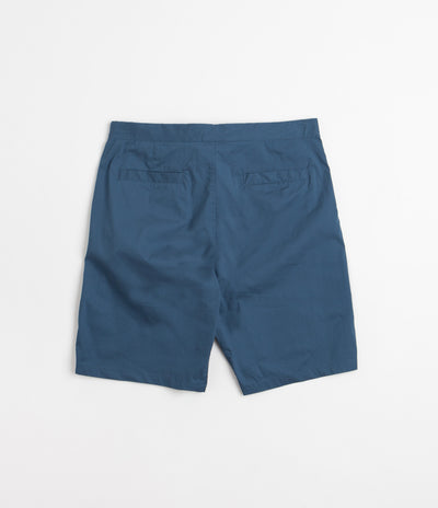 by Parra Zebra Striped P Shorts - Teal