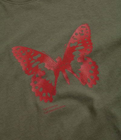 Bye Jeremy Butterfly T-Shirt - Army