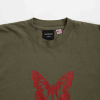 Bye Jeremy Butterfly T-Shirt - Army thumbnail