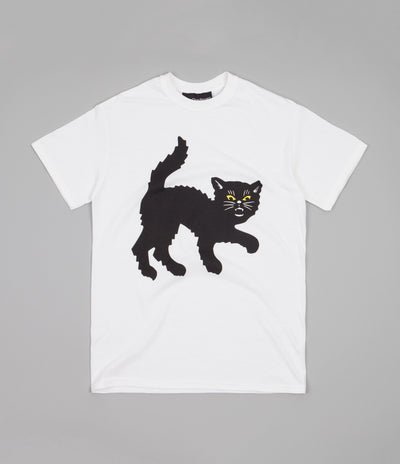Call Me 917 Black Cat T-Shirt - White