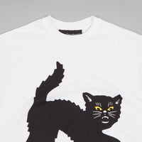 Call Me 917 Black Cat T-Shirt - White thumbnail