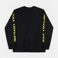 Call Me 917 Dialtone Long Sleeve T-Shirt - Black thumbnail