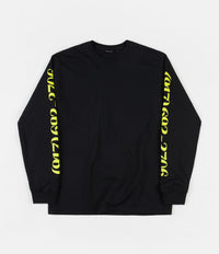 Call Me 917 Dialtone Long Sleeve T-Shirt - Black