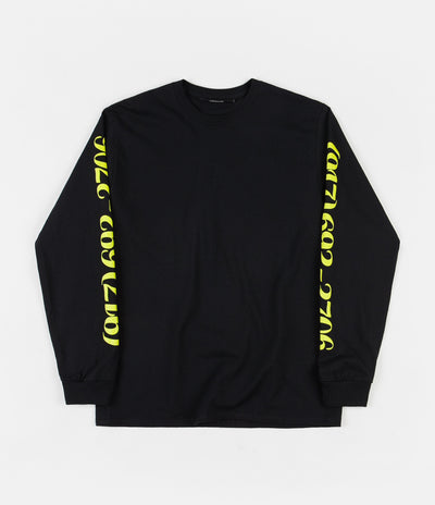 Call Me 917 Dialtone Long Sleeve T-Shirt - Black
