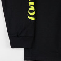 Call Me 917 Dialtone Long Sleeve T-Shirt - Black thumbnail