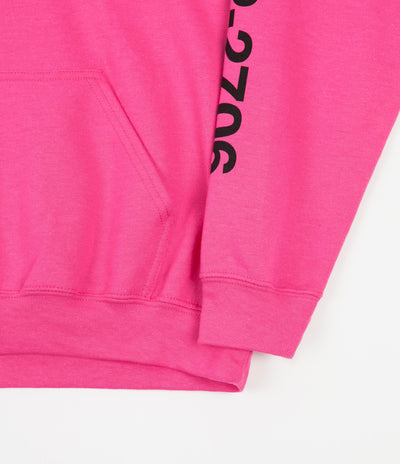 Call Me 917 Eyes Dialtone Hoodie - Pink