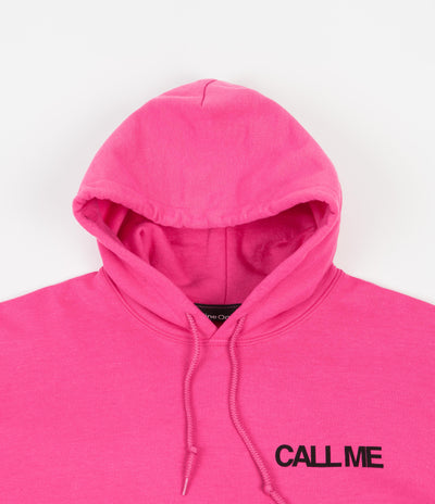 Call Me 917 Eyes Dialtone Hoodie - Pink
