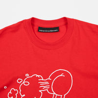 Call Me 917 Fart T-Shirt - Red thumbnail