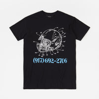 Call Me 917 Football T-Shirt - Black thumbnail