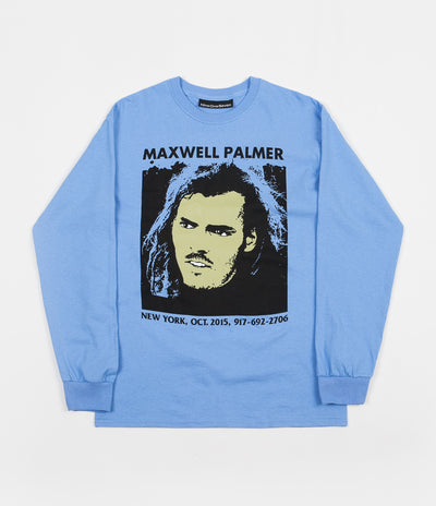 Call Me 917 Maxwell Palmer Long Sleeve T-Shirt - Blue