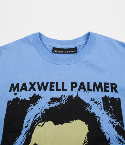 Call Me 917 Maxwell Palmer Long Sleeve T-Shirt - Blue