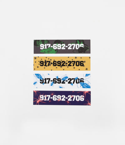 Call Me 917 Pest Sticker Pack - Assorted