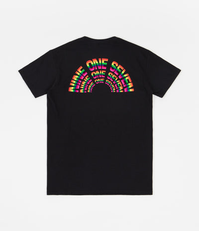 Call Me 917 Rainbow T-Shirt - Black