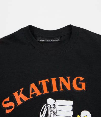 Call Me 917 Skate Or Die T-Shirt - Black