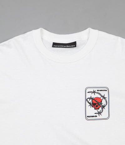 Call Me 917 The Rock Long Sleeve T-Shirt - White