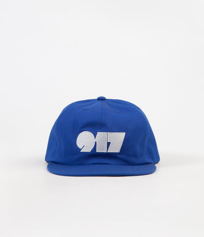 Call Me 917 Typography Cap - Navy