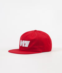 Call Me 917 Typography Cap - Red
