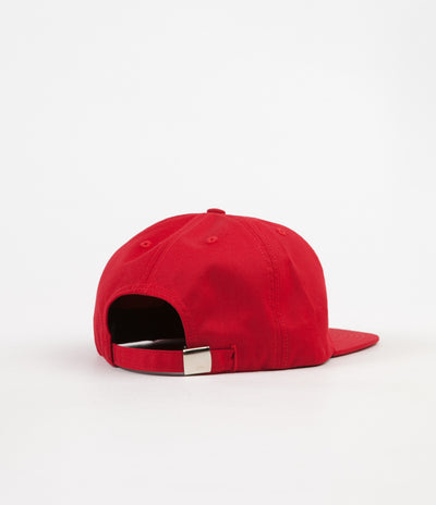 Call Me 917 Typography Cap - Red