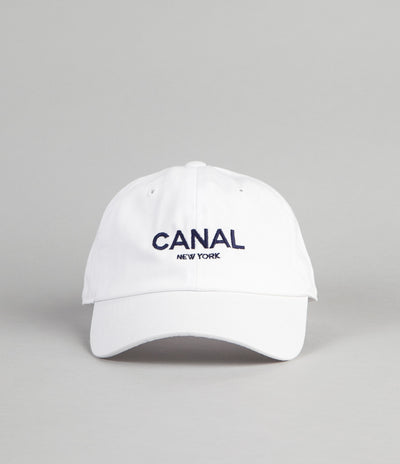 Canal New York Adult Headwear 6 Panel Cap - White