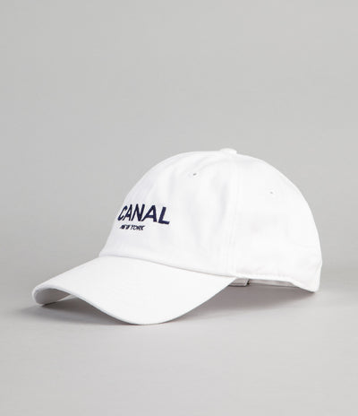 Canal New York Adult Headwear 6 Panel Cap - White