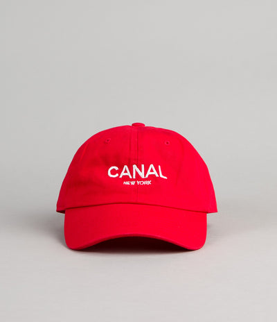 Canal New York Adult Headwear 6 Panel Cap - Red