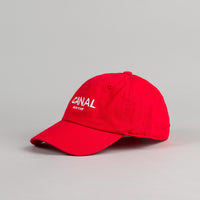 Canal New York Adult Headwear 6 Panel Cap - Red thumbnail