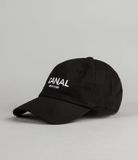 Canal New York Adult Headwear 6 Panel Cap - Black