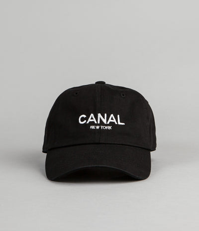 Canal New York Adult Headwear 6 Panel Cap - Black
