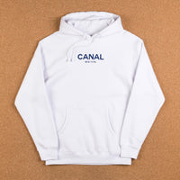 Canal New York Hooded Sweatshirt - White thumbnail