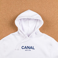 Canal New York Hooded Sweatshirt - White thumbnail