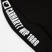 Carhartt 1989 WIP Crewneck Sweatshirt - Black / White thumbnail