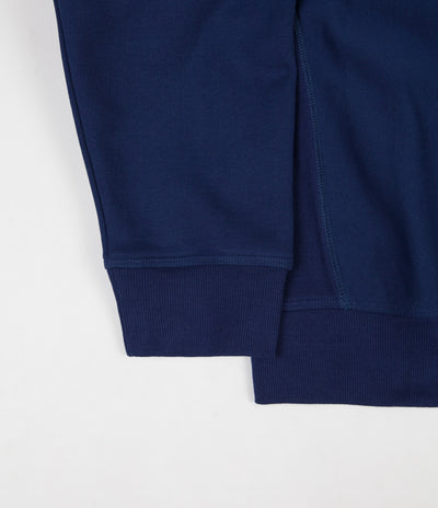 Carhartt American Script Crewneck Sweatshirt - Metro Blue