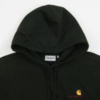 Carhartt American Script Hoodie - Dark Cedar thumbnail