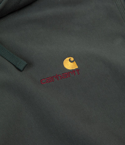 Carhartt American Script Hoodie - Dark Teal
