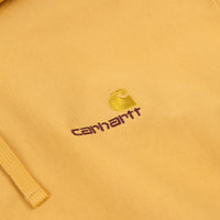Carhartt American Script Hoodie - Winter Sun thumbnail