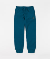 Carhartt American Script Sweatpants - Moody Blue