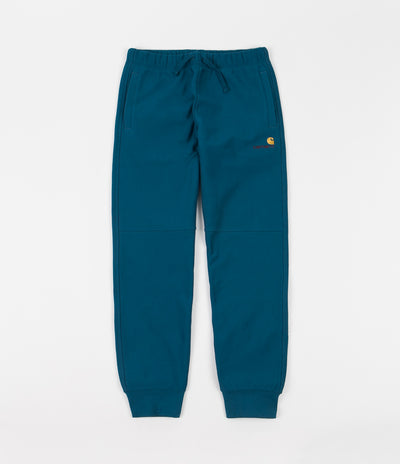 Carhartt American Script Sweatpants - Moody Blue