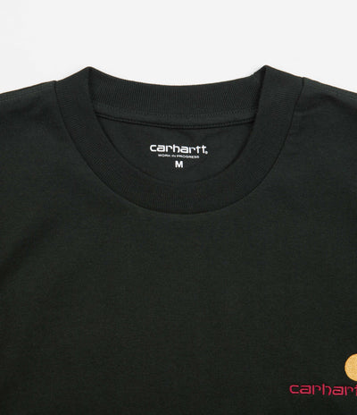 Carhartt American Script T-Shirt - Dark Cedar