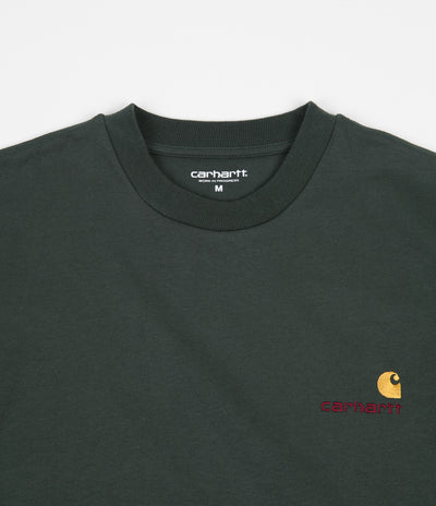 Carhartt American Script T-Shirt - Dark Teal