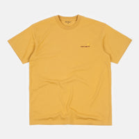 Carhartt American Script T-Shirt - Winter Sun thumbnail