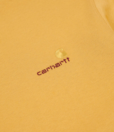 Carhartt American Script T-Shirt - Winter Sun