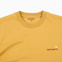Carhartt American Script T-Shirt - Winter Sun thumbnail