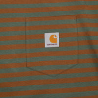 Carhartt Barkley Long Sleeve Pocket T-Shirt - Adventure / Hamilton Brown thumbnail