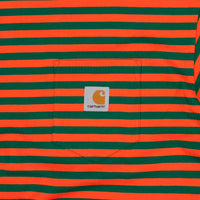 Carhartt Barkley Long Sleeve Pocket T-Shirt - Dragon / Clivia thumbnail