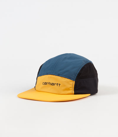 Carhartt Barnes Cap - Colza / Duck Blue / Black