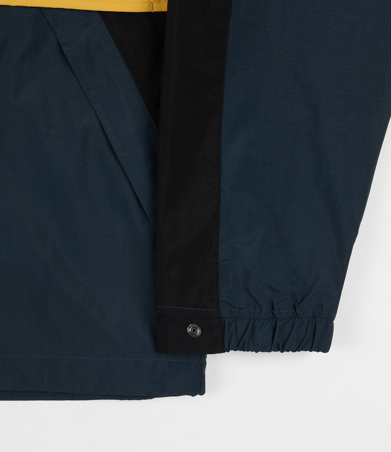 Carhartt Barnes Pullover Jacket - Colza / Duck Blue / Black